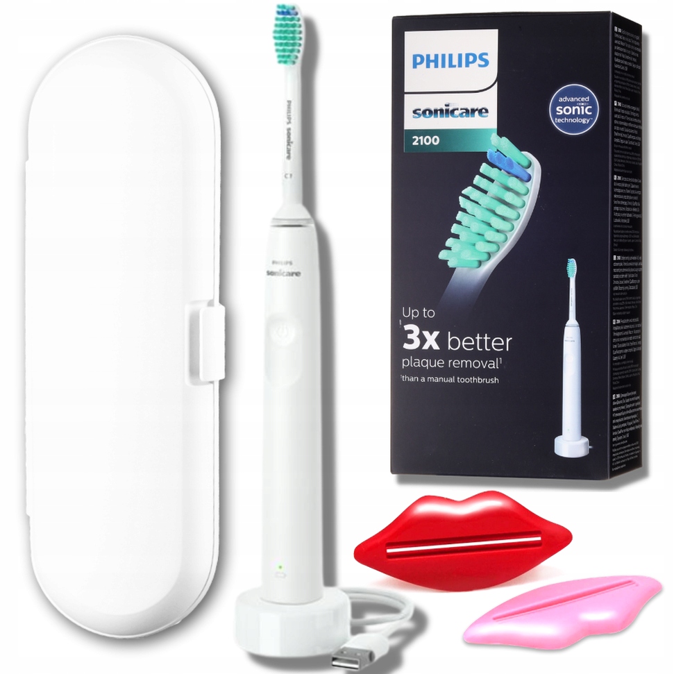 Sonická zubná kefka Philips HX3651/13 biela + 2 ďalšie produkty
